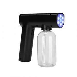 Pulv&eacute;risateur Atomiseur Portable, Pistolet pulv&eacute;risateur de Brume nanom&eacute;trique Portable, brumisateur &eacute;lectrique Multifonctionnel, pulv&eacute;risateur de Nettoyage sans Fil, Noir (Youluu-cd, neuf)