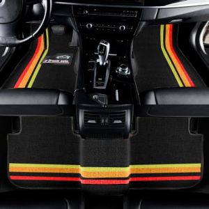 Tapis de Sol Voiture pour Renault Laguna 2008&ndash;2015 Coupe X91 Ensemble de Tapis de Sol pour Voiture (Maizhixing, neuf)