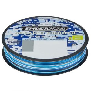 Spiderwire Tresse 8 Brins Stealth Smooth8-0.13mm - 11.2Kg - 300m - Blue Camo - 1515728 (Arundo, neuf)