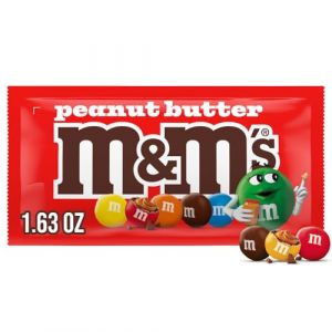 M&M's Beurre de Cacahu&egrave;te - Peanut Butter - Sachet de 46,2 g (Broadway Candy Co, neuf)