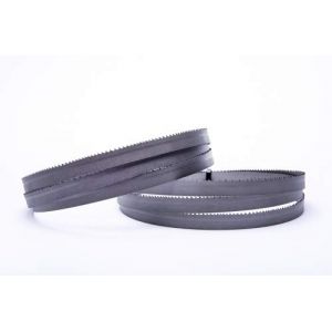 Encut Lot de 2 lames de scie &agrave; ruban haute performance 1435 x 13 x 0,65 mm, 8-12 dents par pouce, bi-m&eacute;tal M42, convient par exemple pour G&uuml;de MBS 125V, Holzmann BS 125 M (Bandsaegeblattshop, neuf)