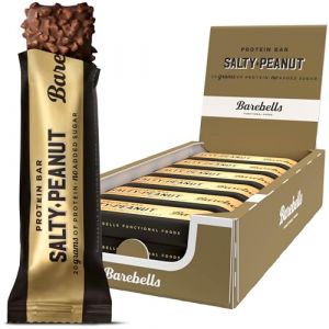 Barebells Barre de protéine 20g proteine, 12x55g chocolat protein bars (Salty Peanut) (Barebells Functional Foods France, neuf)