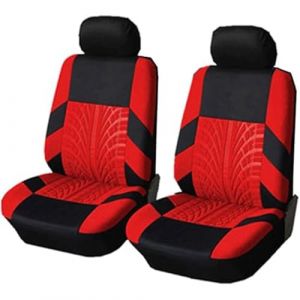 WXEXUDIN 2 Housses De Si&egrave;ge Voiture Avant,pour Ford KA RU8 2008 2009 2010 2011 2012 2013 2014 2015 2016 Housses De Si&egrave;ge De Voiture en Tissu Imperm&eacute;able Protecteur Coussins De Si&egrave;ge Couvre,Red (You sweep me I sweep you We make fortune together, neuf)