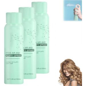 Nouveau spray volumateur cheveux secs sans lavage, soin volumateur cheveux secs sans lavage, soin volumateur instantané, non collant, pour tous types de cheveux (ZeXingShangMao, neuf)