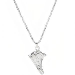 EAVUYIS Pendentif Basket Collier Foot Pendentif Gant De Boxe Collier Foot Bijoux Pendentif Homme in Acier Inoxydable 316L,Bijoux Pendentif pour Amateurs Fans de Sports (LI ZHONGCHEN OUZHOUDIAN, neuf)