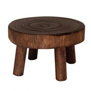 Support De Pla-nte Rond, Pr&eacute;sentoir De Tabouret En Bois, Support De Pot De Fleur Multifonction Support De Pla-nte Tabouret Haut, Support De Pla-nte Table De Pla-nte Pour Pots De Fleurs Pour Patio (weiyiu, neuf)