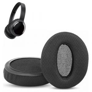 HAIZEEN Coussinets Compatibles avec JVC HA-S87BN HA-S88BN HA-S90BN HA-S78BN Casques de Remplacement Coussin (Tissu Respirant/Mousse de Haute Qualité) (HAIZEEN EU, neuf)