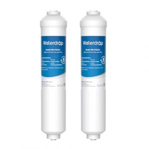 Waterdrop DA29-10105J Remplacement pour Samsung® Filtre à Eau DA29-10105J HAFEX/EXP, DA2010CB, DA99 02131B, LG® Filtre à Eau en Ligne (2 Pack) (Waterdrop direct, neuf)