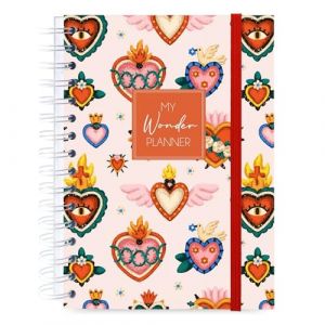 Women Warriors Agenda 2026 Semainier A5 My Wonder Planner &ndash; Organisation Hebdomadaire 1 Semaine sur 2 Pages avec To-Do List, Notes et Objectifs | Ex Voto (Women Warriors, neuf)