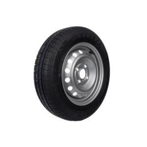 UNITRAILER Roue de Remorque Renforcée 155/70 R13 XL avec Jante 4JX13 - Compatibilité 4x100 - Haute Capacité de Charge (UNITRAILER, neuf)