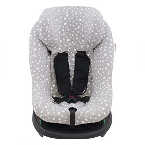 JYOKO KIDS Housse pour siège auto bébé en coton compatible avec Besafe iZi Modular X1 i-Size (White Star) (JYOKO, neuf)