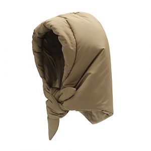 ZLYC Bonnet d'hiver en duvet coupe-vent à capuche pour femme - Cagoule douce et chaude - Bonnet à tête de mort, kaki massif., Taille unique (DLAPL-EU, neuf)