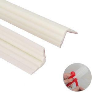 10M Revêtements d'angle Autocollant Corniere TPE Protection d'angle Bordure d’angle de Mur Plinthe Souple Bande de Finition pour Plans de Travail,Carrelage,Coin de Mur,Meubles,20mm(10mm+10mm) (ZYDZ-eu, neuf)