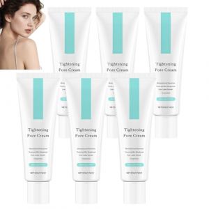 Cr&egrave;me affinante pour les pores, minimisateur de pores pour le visage, cr&egrave;me visage rafra&icirc;chissante et hydratante pour peaux grasses et mixtes, raffermissante, purifiante et hydratante (6pcs) (doushangdianzi, neuf)