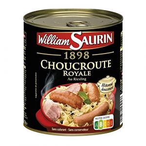 WILLIAM SAURIN - Choucroute Royale 800G - ( Lot De 3 ) (obsido, neuf)