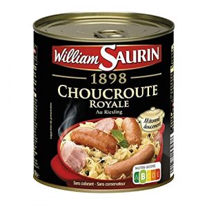 WILLIAM SAURIN - Choucroute Royale 800G - ( Lot De 3 ) (ToujoursMoinsCher, neuf)