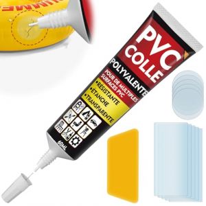 Bellifluous Rustine Piscine, Rustine Matelas Gonflable, 60ml Rustine Spa Gonflable pour Tente, Jouets Gonflable, Matelas Pneumatique, Reparation Liner Piscine pour R&eacute;parer Rapidement Article Gonflable (Breezebreeze2, neuf)