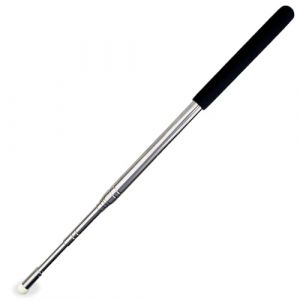 1 Pièces Pointeurs Rétractable,Baguette Télescopique,Baguette Télescopique Rétractables Enseignants,Bâton de Pointeur,pour Enseignement,Démonstration,Orientation,S'étend Jusqu'à 120 cm(Noir) (GZLUHENG-SHOP, neuf)