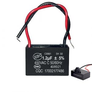 CONDENSATEUR CBB61 1,2uf 1,2µF 1,2 µF uF 450V DÉMARRAGE MOTEUR [784] (UN VENDEUR FRANÇAIS ⭐, neuf)