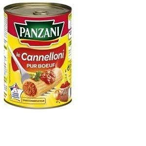 PANZANI - Le Cannelloni 100% Pur Boeuf 400G - Lot De 3 (A TA PORTE, neuf)