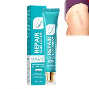 Crème anti-cicatrices pour hommes et femmes, crème réparatrice pour l'élimination des cicatrices cutanées, pommade cicatrisante pour la peau, gel lissant et raffermissant pour le visage et le corps, r (guangzhouliuqiyongshangmaoyouxiangongsi, neuf)