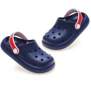 AYUEBO Enfant Mules et Sabots Sandales de Plage &agrave; Enfiler L&eacute;g&egrave;re Chaussures Pantoufles Clog &Eacute;t&eacute; Antid&eacute;rapant Chaussons pour Fille Gar&ccedil;on pour Piscine de Jardin (AYUEBO-EU, neuf)