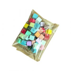 Omber Lot de 50/100 pinceaux à ongles en coton pour femme et fille Blanc/coloré (nanchangqianyafushi, neuf)