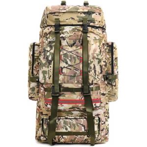 Grand Sac &Agrave; Dos De Randonn&eacute;e 130L, Militaire Armee Sac A Dos Tactique Etanche Sacs, Sac De Randonn&eacute;e Grande Capacit&eacute;, Mat&eacute;riau en Tissu Oxford Pluie Dos Grande Capacit&eacute; Escalade Sport Voyage C (rongjieshishang, neuf)
