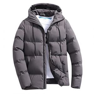 Veste Hiver Chaude Homme Blousons Grande Taille Respirant Mens Jacket Chauffant Parka Imperm&eacute;able pour Camping Hommes Polaire en Duvet (anghz, neuf)