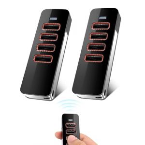 868Mhz Telecommande Portail für Sommer 4018V000, Télécommande de Portail für Sommer Pearl Funksender 4015862001900, 4 Canaux für Sommer Handsender (2pcs) (shangbaiyi, neuf)