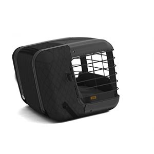 4PETS - Cage pour Petit Chien et Chat (jusqu'à 15 kg) CARee - Caisse de Transport Certifiée TÜV - Coloris Black (CYNO-PRO, neuf)