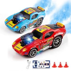 funnykid Mini Voiture RC 1:64 &ndash; Voiture Drift T&eacute;l&eacute;command&eacute;e en Alliage, 3 Vitesses, Port&eacute;e 30 m, Recharge USB Type-C, 2.4GHz, Jouet de Course avec C&ocirc;nes &ndash; Cadeau pour Enfants 6+ (WinSmart Market Kft., neuf)