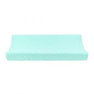 Nidddiv Housse de matelas à langer pour bébé, vert menthe, mélange de coton doux, unisexe, produits pour bébé (YingClot, neuf)
