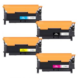 Veson CLT-404S CLT-P404C Toner pour Samsung C480W, compatible avec Samsung CLT K404S C404S M404S Y404S Toner Xpress SL C480W C480FW C430W C480FN C480 C430 C43X C48X Series Noir jaune magenta) (Evelyy, neuf)