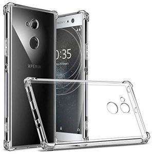 REY Coque Anti-Shock pour Sony Xperia XA2, TPU Transparent en Silicone Antichoc (REY &reg;, neuf)
