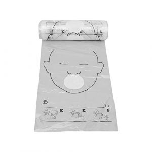 1 Rouleau de Barrière de Rcr pour Premiers Intervenants, Barrière de Réanimation Cardiopulmonaire, Bouclier Facial Jetable pour Utilisation D'urgence, Entraîneur de Rcr (Taikune, neuf)