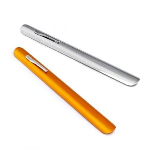 2 Pcs Ramasse Miette de Table 15cm, Ramasse Miettes, Ramasse Miettes de Table Manuel pour D&eacute;barasser Votre Nappe pour Les Restaurants et Les serveurs (Or, Argent) (Funver, neuf)