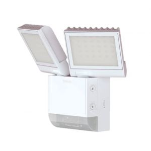 Theben 1020802 theLeda S17-100 WH Projecteur LED I Détecteur de mouvement intégré I blanc I 17 W I Montage mural I Couleur de lumière 4000 K I Angle de détection 180° I Portée 10 m I Orientable (avantrado.shop, neuf)