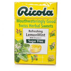 Ricola Sugar Free Lozenges Lemon Mint 45g (Direct Care ltd, neuf)