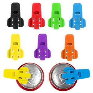 WUSJCOF 7 bouchons de canettes pour ouvre-boîtes et Bouchon, ouvre-boîte manuel facile à utiliser, ouvre-bague pour Coca, soda, bière et boissons (NAROU DUTEN, neuf)