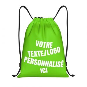 Tingwei sac a dos personnalisable avec votre logo – Sac de sport enfant sac de sport personnalisée,femme et homme sac à dos voyage, gym bag, sac à cordon, la piscine et le sport (beiruolanmaoyi, neuf)