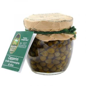 Câpres à l’Huile d’olive extra vierge 90 gr (Olico.it, neuf)