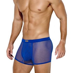 Casey Kevin Boxer Homme Sexy Transparent Culotte, Lingerie Sexy Homme Mesh sous-vêtements (Casey-Kevin, neuf)