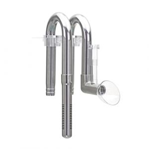 Bec et bec d'aquarium avec &eacute;cumeur de surface, tuyaux Lily Pipes en acier inoxydable pour tuyaux de 12 mm/16 mm, tuyaux d'alimentation et de drainage en forme de U avec 2 supports fixes pour r&eacute;servoir (Pvnoocy FR, neuf)