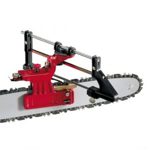 Solaughguy Aiguiseur de cha&icirc;ne petit cadre de guidage, guide d'aff&ucirc;tage de cha&icirc;ne, petit m&eacute;tal rouge, 10 x 5 x 3 cm de large, aff&ucirc;tage de pr&eacute;cision pour la plupart des tron&ccedil;onneuses (Zecengstar, neuf)