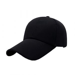 Casquette de Baseball Casquette Visière Longue Chapeau Sport Unisexe Anti-UV Eté Casquette Cap Hommes Femmes Respirant Chapeau de Soleil Plage Voyage Pêche Golf Casquette Snapback Trucker (QIQIXINXINZI, neuf)