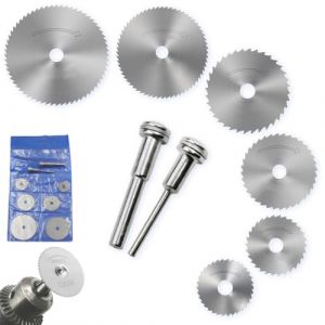 VJUYSW Lames de scie en acier rapide, Mini Lame de Scie Circulaire, HSS, pour bois, plastique, métal (zhangjinchengouzhoudianpu, neuf)
