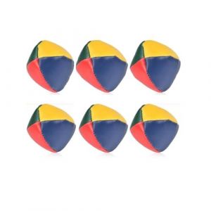 YANGWEN 6 Balles de Jonglage Multicolores, pour D&eacute;butants et Professionnels,Ensemble de Balles de Cirque Souples - Id&eacute;al pour Enfants, Clowns et Arts du Spectacle,Jouet d'Adresse et d'&Eacute;quilibre (ZEXINMAO, neuf)