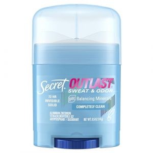Secret Outlast Invisible Solid Antiperspirant and Deodorant, Completely Clean Scent, 0.5 Ounce by Secret (Figtreeburg, neuf)
