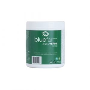 FERME BLEUE | Poudre d'argile verte gr 500 super a&eacute;r&eacute;e, micronis&eacute;e et d&eacute;shydrat&eacute;e. Produit 100% pur, naturel, original et non trait&eacute;. (Win2Win Distribution, neuf)
